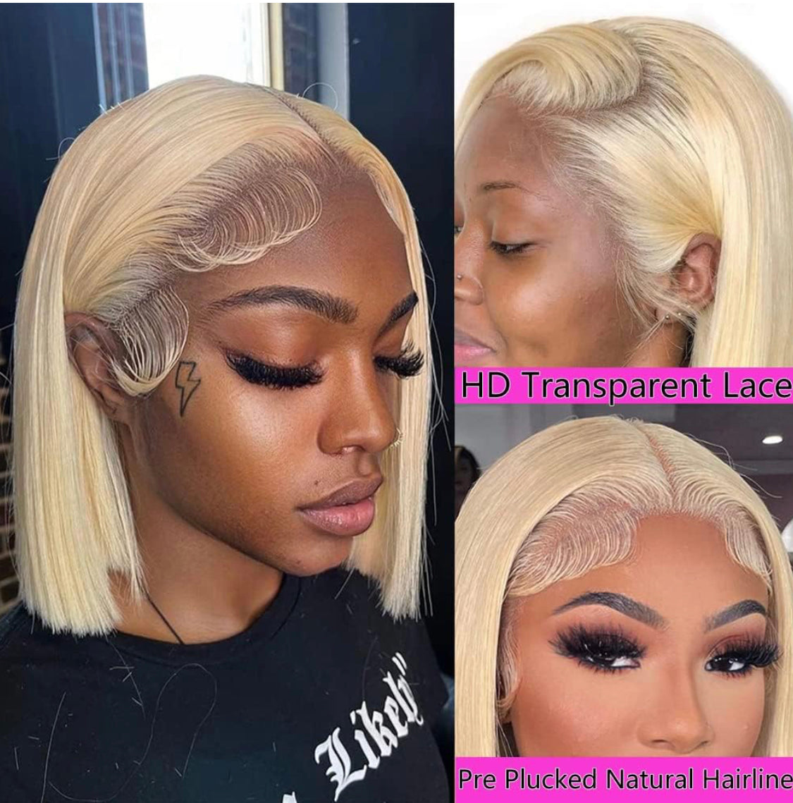 613 Bob Human Hair wig