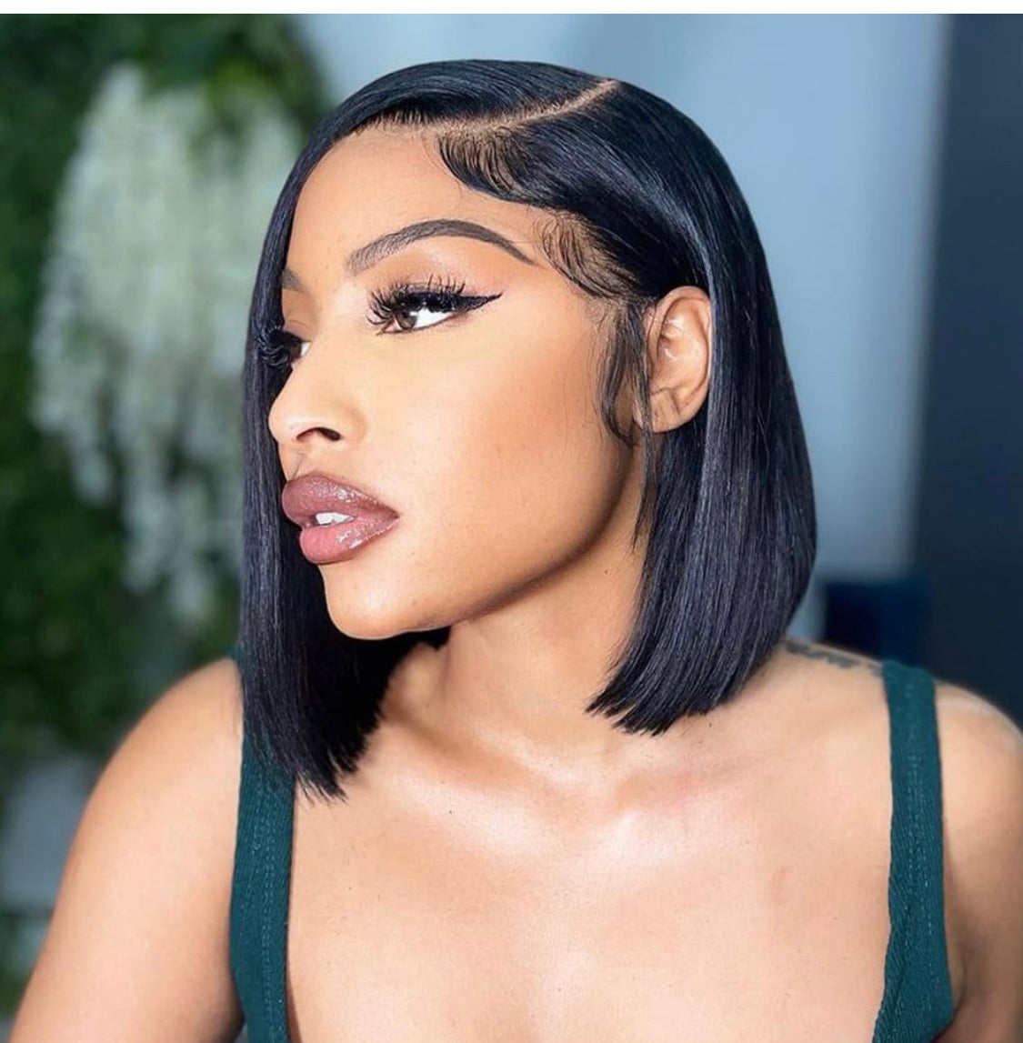 Black BobFull HD Lace Front Wig