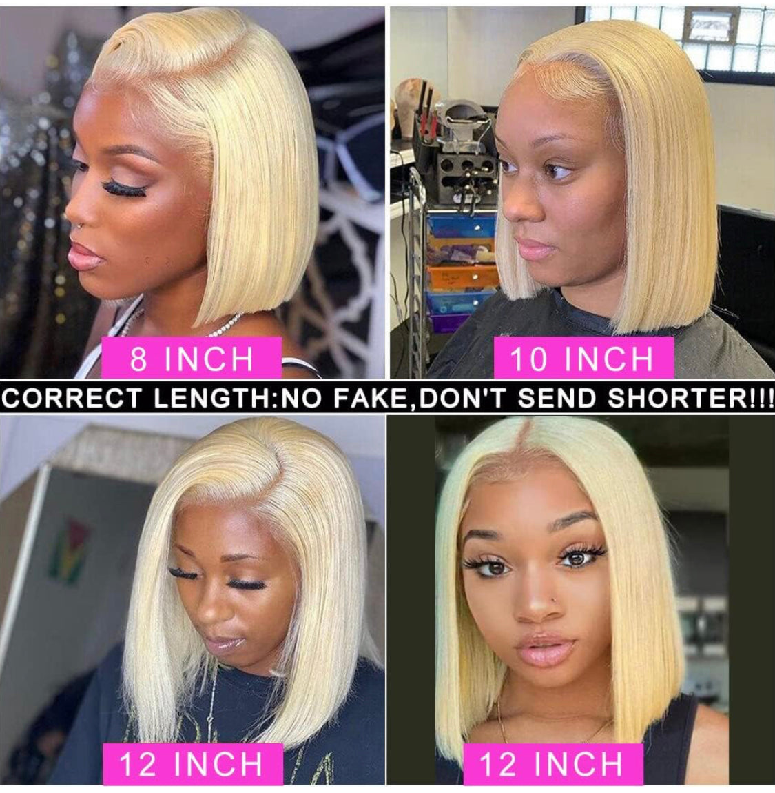 613 Bob Human Hair wig