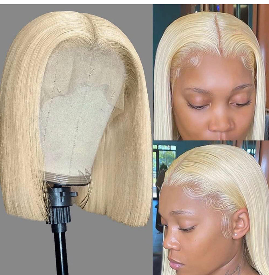 613 Bob Human Hair wig